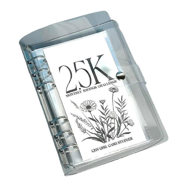 12-Month Envelope Money Saving Challenge Easy and Fun Way to Save 2.5K Budget Planner Envelope Challenge