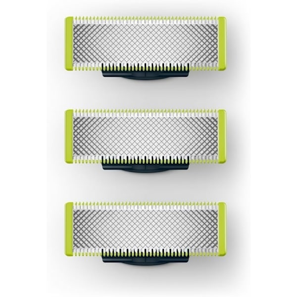 Originale erstatningsblader i rustfritt stål Kompatible elektriske barbermaskiner (modell QP250/50)+ 3 pice