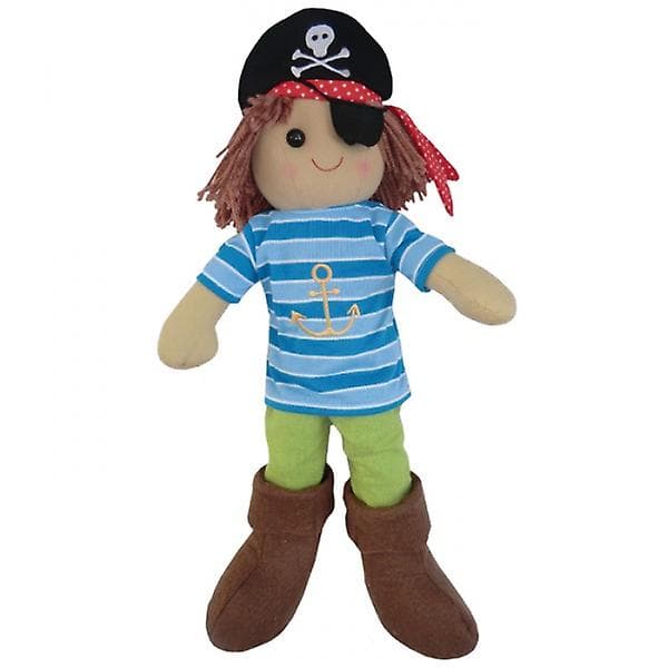 Powell Craft Barn Tygtrolldocka - Piratdesign