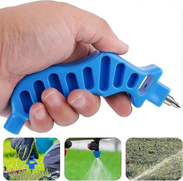 Wabjtam 2-in-1 Hole Punch and Insertion Tool for Drip Irrigation Hose for Easier Assembly