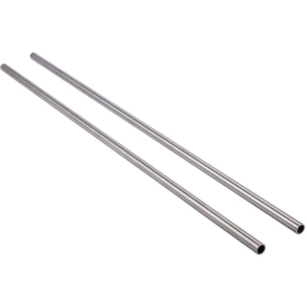2 stk 304 Rustfrit Stål Kapillarrør OD 10mm X 8mm ID Længde 500mm