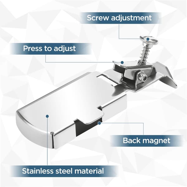 Magnetic Seam Guide, Universal Sewing Machine Accessory for Precise Seam Allowance