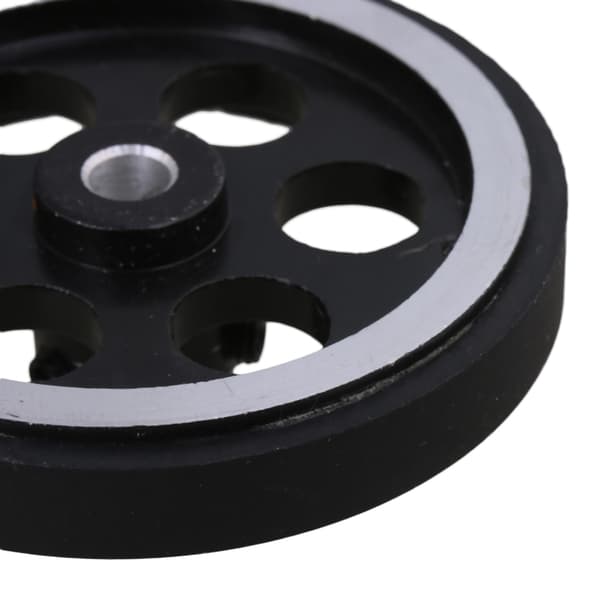 Aluminium Encoder Wheel Meter Wheel for Rotary Encoder 200mmx6mm with Wrench