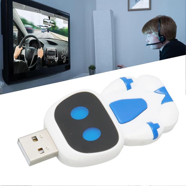 Trådløs controlleradapter Stabil bærbar spilcontrollerkonverter til PS5 til PS4 til XBOX ONE S til Switch Pro