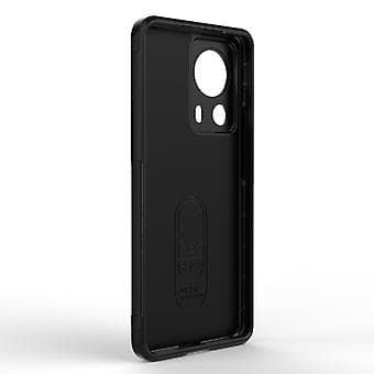 TPU + Flannel Phone Case for Xiaomi 13 Lite (Light Blue)