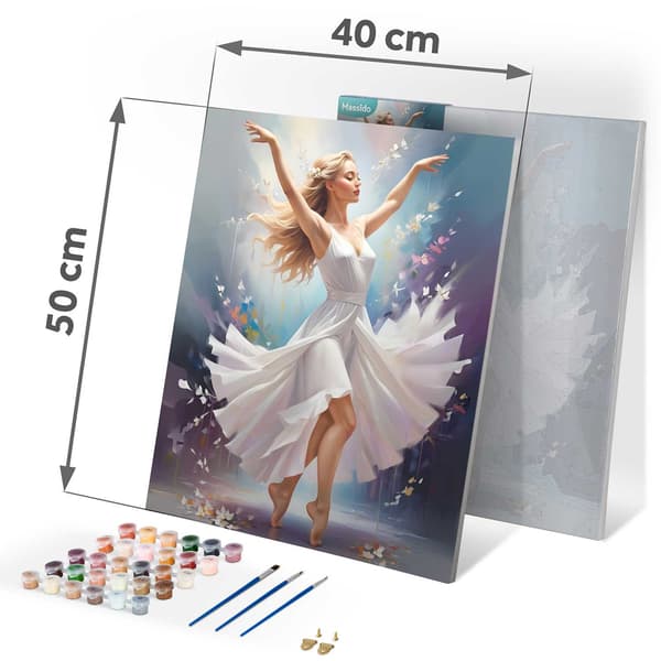 Maling efter tal 40x50 cm Massido Dancing Woman