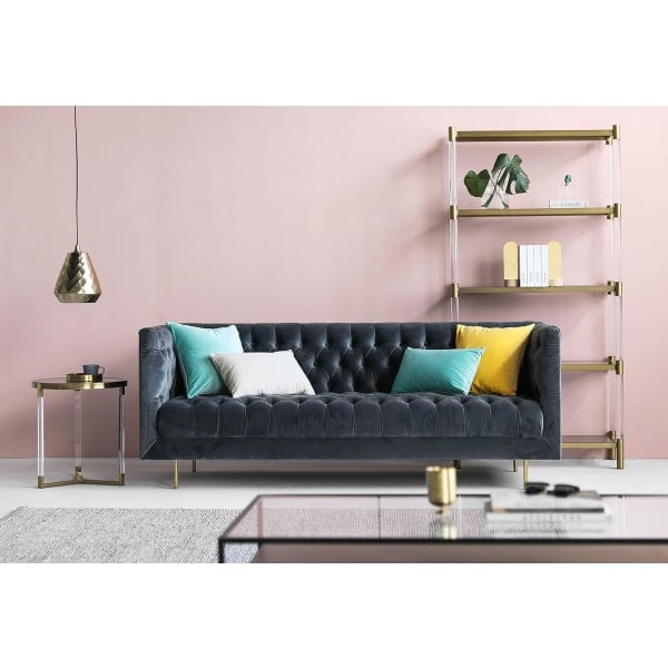 Set med 2 myke, firkantede dekorative putetrekk til sofa og seng, lys gul, 18 x 18 tommer