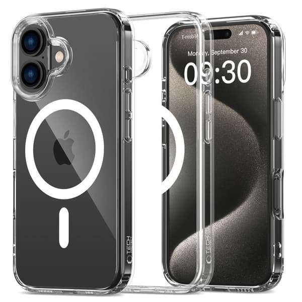 Tech-Protect iPhone 16 Plus Magsafe FlexAir Hybrid Mobilskal-FX-