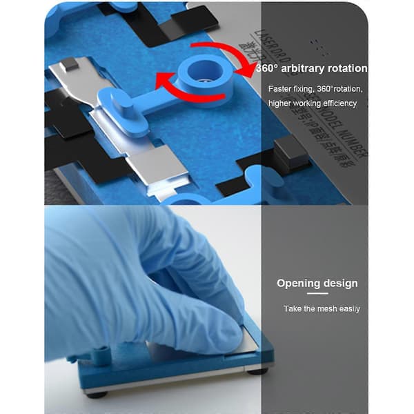 Face-id Dot Matrix - Allround Reparationsklemme Platform Ansigtsreparationsinstrument
