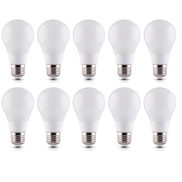 LED-lampa E27 10W 230V 6000K 10-pack, Kallvit 500