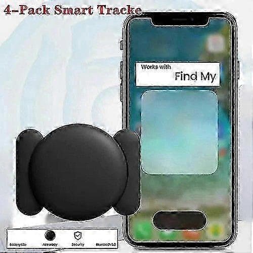 4-pak GPS Smart Tag til Find Min Tracker-sæt med stærk magnetisk sugekraft
