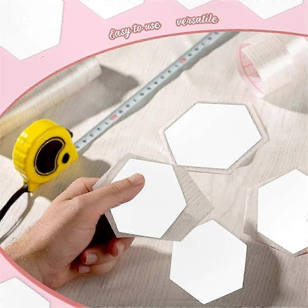 Hexagon Quilting Templates 1 inch, 500-pack Paper Pieces for Patchwork and Sewing Projects White White