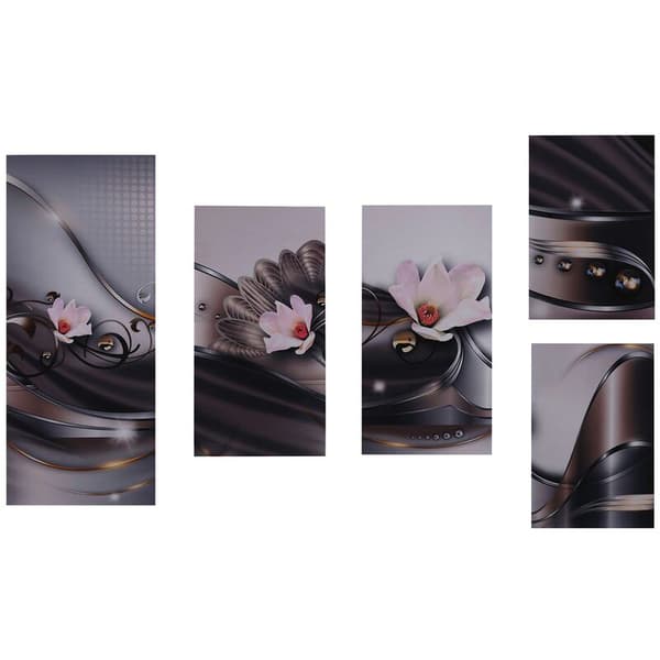 5 st modern canvasmålning väggkonst dekor tryck dekor set-DF487-3