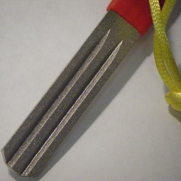 Parts Sharpening Hook Stone, Ultra-Hard Diamond Sharpening Stone, Sharpening Hook File, Outdoor Camping Mini Sharpener, Fish Grinder
