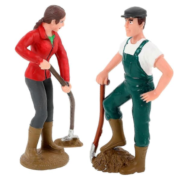 Bondemodel Miniatyr Bondemodel til Leg 2 stk.