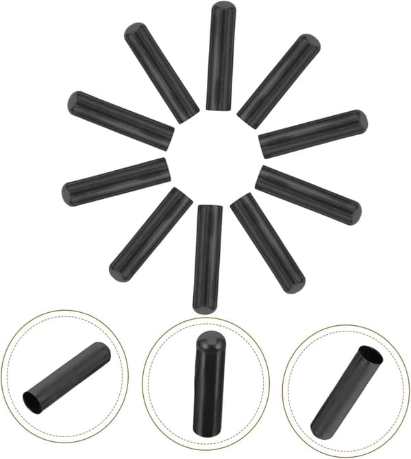 50 stk Metallisk skolisseender Elastisk