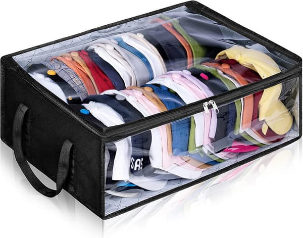 Baseballkasketopbevaring - Organizer Black