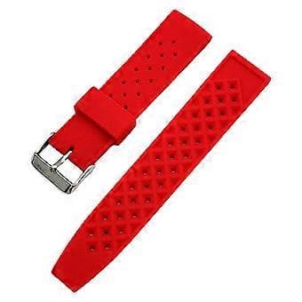 Watch Strap Waterproof Reusable Adjustable 22MM/20MM Replacement Band Compatible Huawei GT2 (22 mm Black)