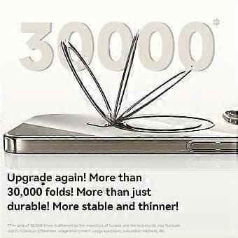 SULADA Compatible Case for iPhone 16 Pro Max Compatible with MagSafe Stand Clear PC Phone Case (Silver)