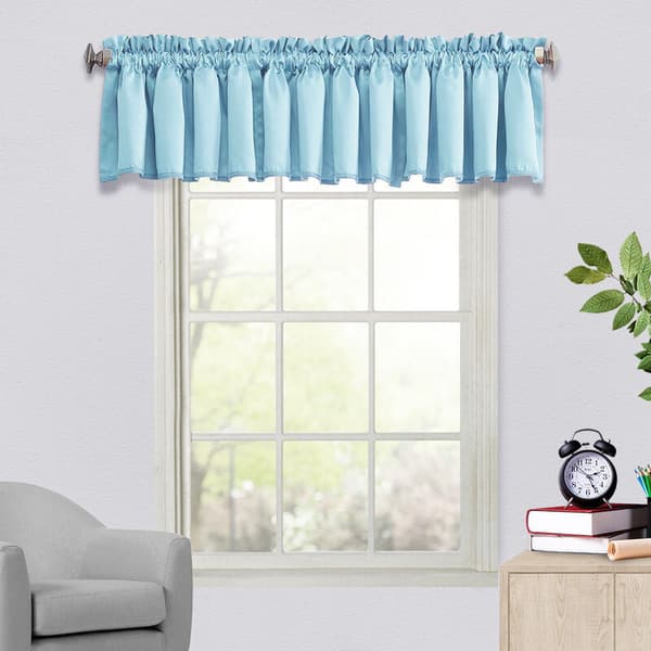 Solid Color Printed Curtain Dark Green Half Black Creative Printed Curtain (CM5)