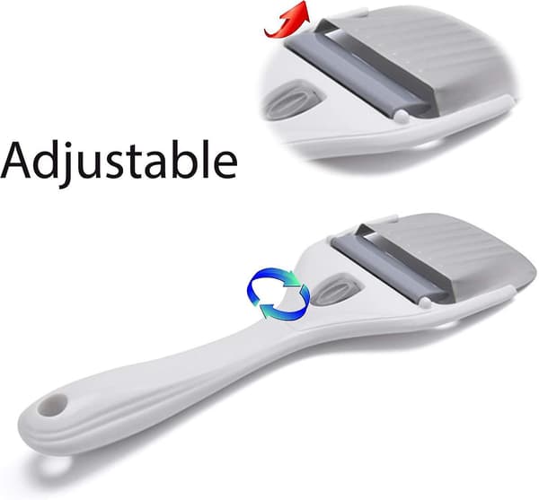 Justerbar ostehøvel, ostehøvel i rustfritt stål med ergonomisk design -26