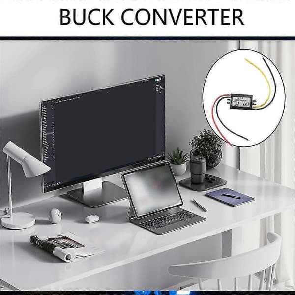 12V til 9V DC-DC Buck-konverter Step Down-modul Strømforsyning Spændingsregulator Udgave 0115