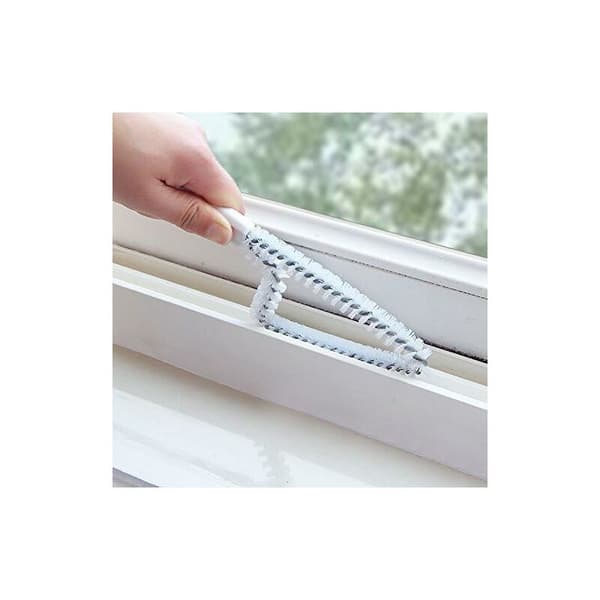 Multifunctional Window or Sliding Door Cleaning Brush