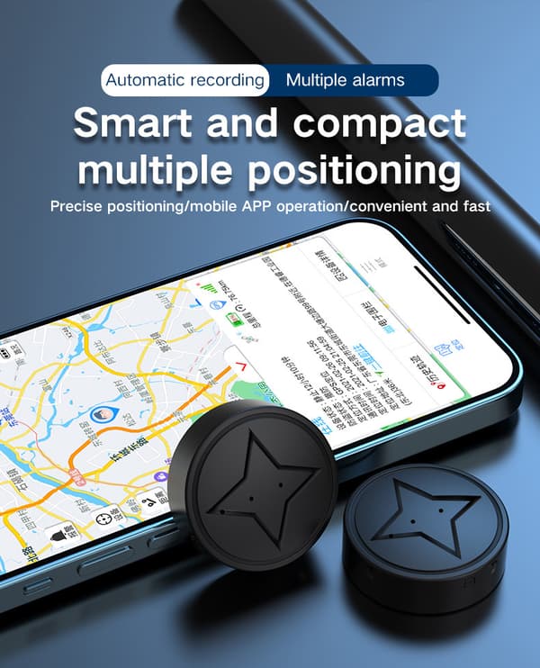 GPS-tracker til køretøjer, GPS stærk magnetisk køretøjssporing mod tab, mindste GPS-tracker egnet til køretøjer/ældre/børn