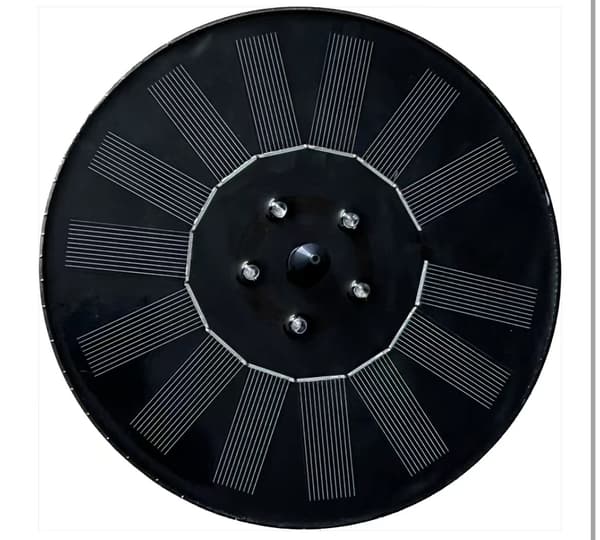 Solar Fountain, 1.4W Solar Pond Pump with 4 Effects | Maximum
