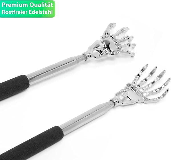 Comfortable Back Scratcher with Extendable Design for Optimal Reach, Bear Claw Shaped Hand Scratcher for Back and Head, Multifunctional Back Scratcher-FY-