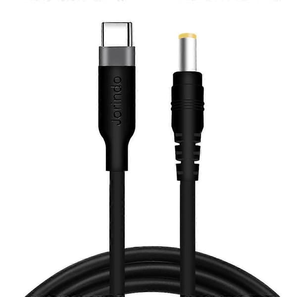 Usb C Pd Strømkabel 12v 5.5 X 2.5mm Til Blæser Led Lampe Kamera Trådløs Højttaler