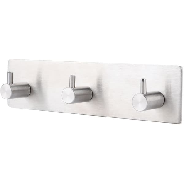 Stainless Steel Hook Sticker Kitchen Hat Shelf Bathroom Door Wall Hanger