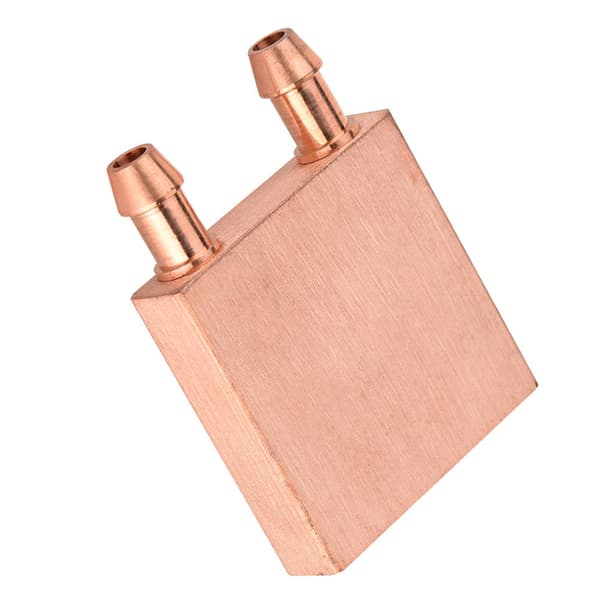 Copper Water Cooling Block for Graphics GPU and CPU - 40mm x 10mm