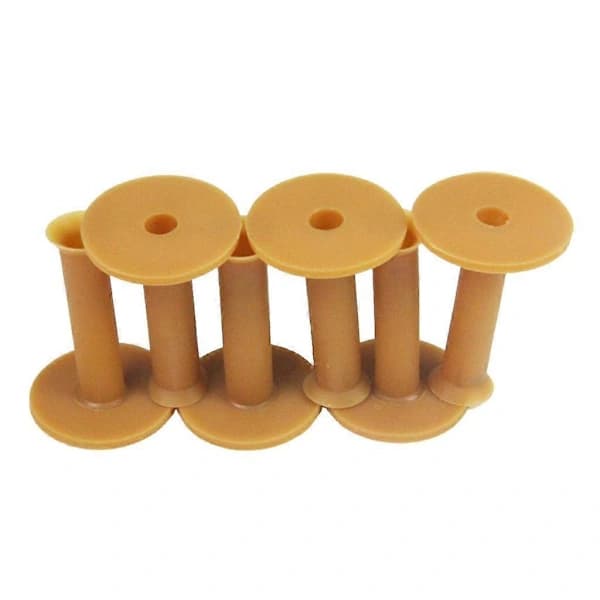 6-pakning 75 mm golftee, uknuselige golfteer for driving range-matte, hjemme