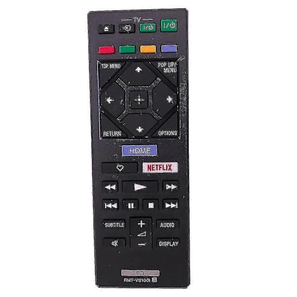 Replacement Remote Control RMT-VB100I for Sony Blu-ray DVD Player BDP-S1500 BDP-S3500 BDP-S4500 BDP-