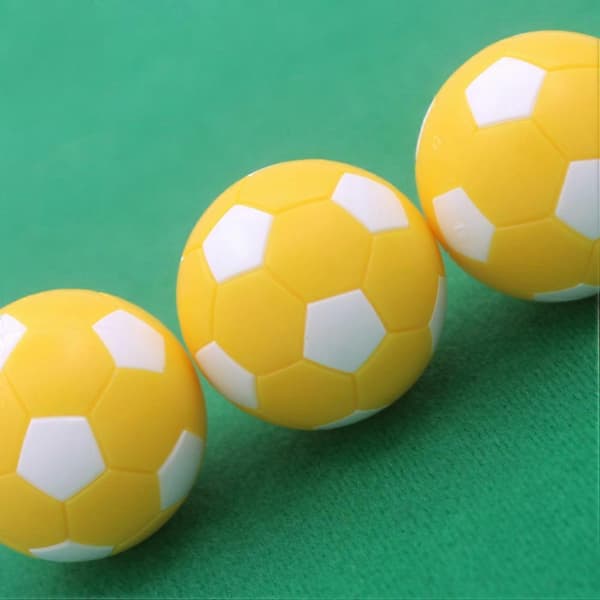6 stk. bordfodbolde, erstatningsbolde, mini officielle bordfodboldspil, boldtilbehør