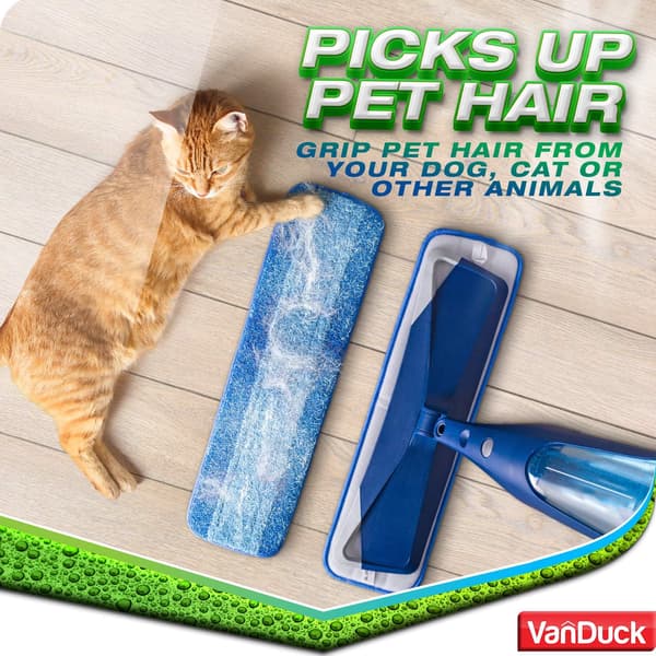 Microfiber Cleaning Pads Compatible with Bona Mop (3-Pack) - Hard