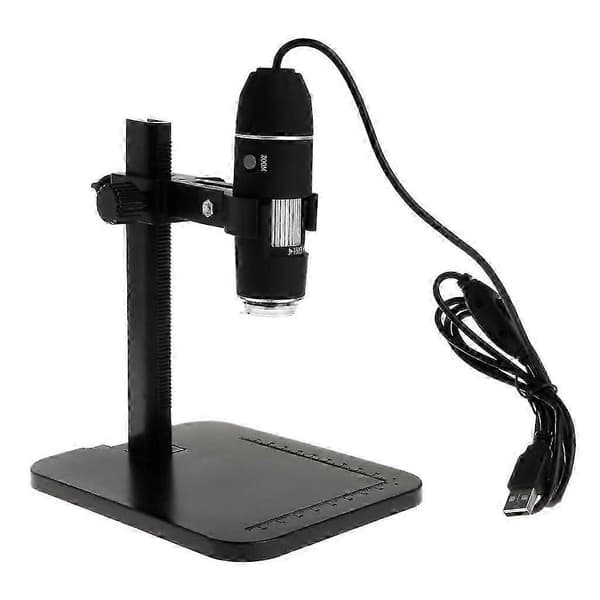 USB Digital Microscope Magnifier Camera Endoscope with Ruler Holder
