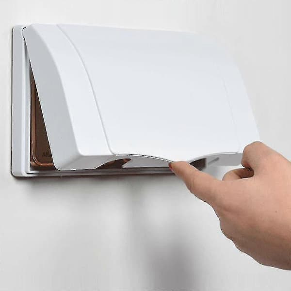 Double Socket Cover Electrical Outlet Protector Baby Child Safety Box