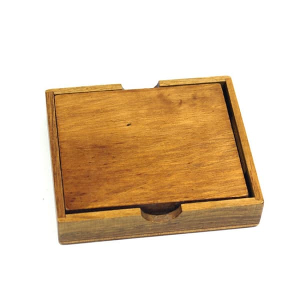 Liukupeli - 11,5x9,5x2,3CM - Heijastuspeli - Pulmapeli - Kärsivällisyyspeli - Puinen logiikkapeli