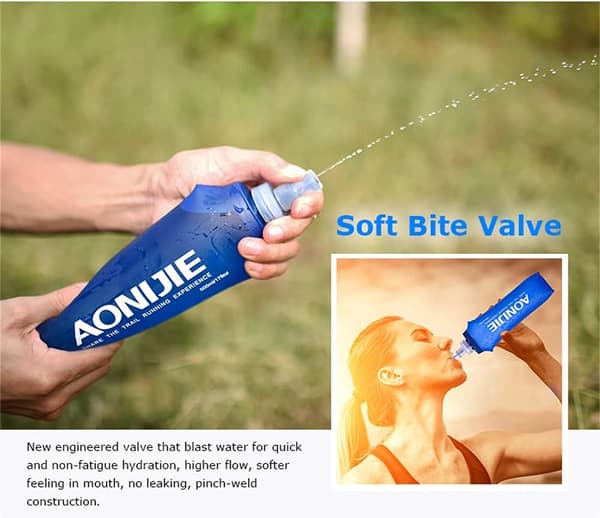 Foldable Soft Water Bottle for Running