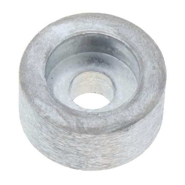 6 stk 55321-87J01 runde sinkanoder kompatible med Suzuki utenbordsmotor 4-takt 55321-87J00 Sølv Silver