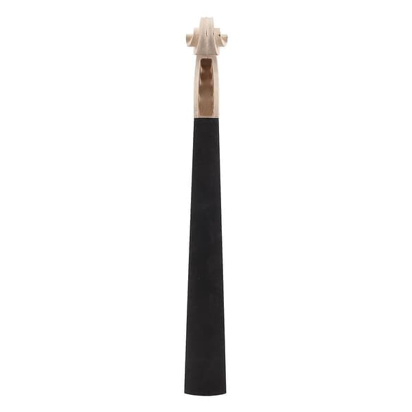 4/4 Size Maple Violin Neck Ebony Fingerboard Violin DIY Kit with Hand-Carved Scroll