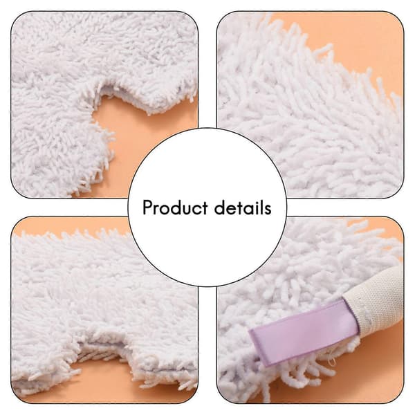 5-pakning Mikrofiber Dampmopp Refill Erstatning