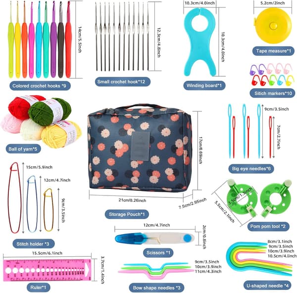 Crochet kit for beginners and adults C3 C3