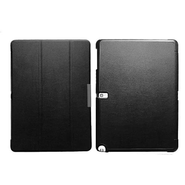 (Musta) Nahkakotelo Samsung Note 10.1 2014 Edition - -,A