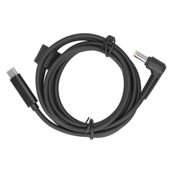 Strømadapterkonverterkabel TYPE-C til DC5.5x2.5 Kabel til Dell Notebook Opladning 65W 20V