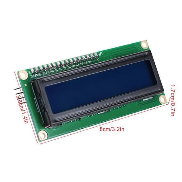 IIC/I2C LCD1602 Display Adapter Modul 5V Interfacekort