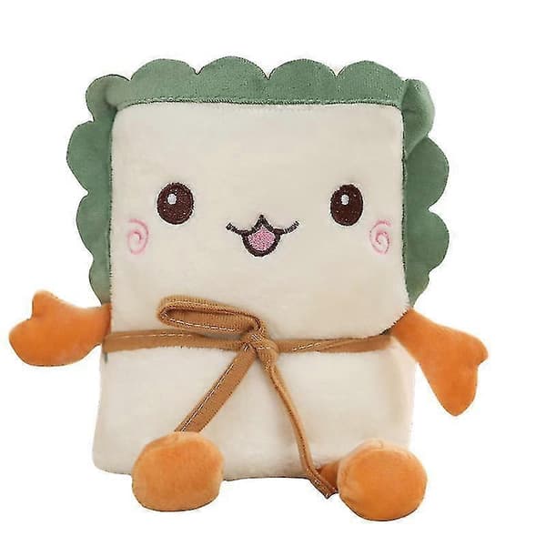 Cartoon Toaster Blanket Office Nap Air Conditioning Roll D