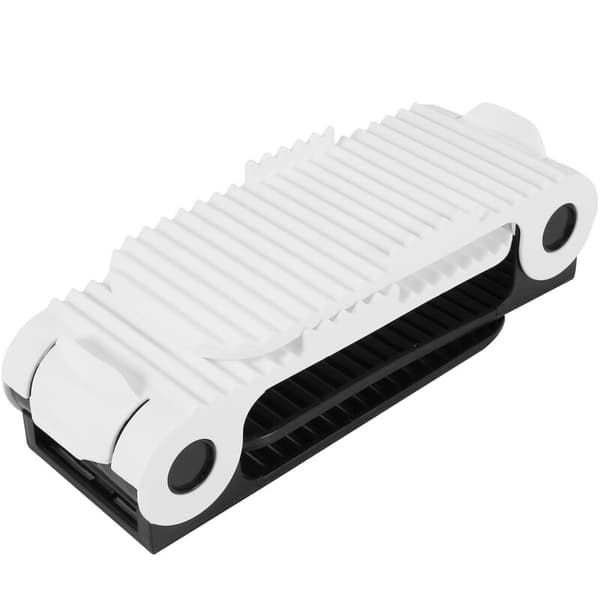 Adjustable Shoe Rack Storage Space Saving Shelf Holder (8 -White)